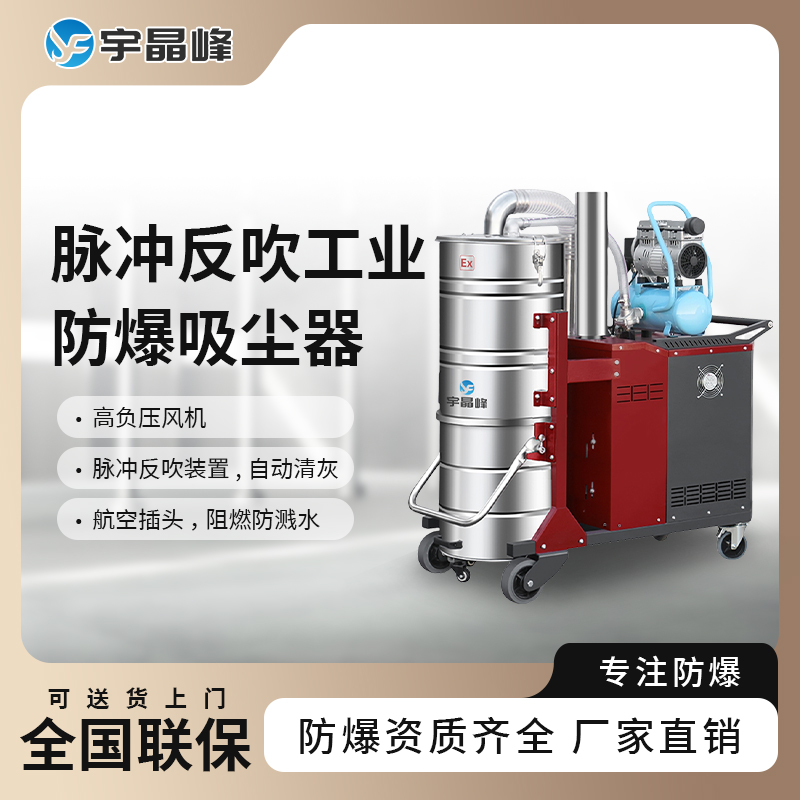 防爆脈沖反吹工業(yè)吸塵器